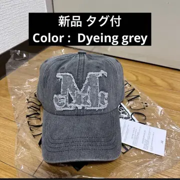 [ 미사용 새상품 ] 정품 MUCENT 무센트 캡 염색 grey