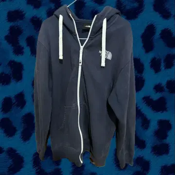 THE NORTH FACE 지퍼 후드티 네이비 L