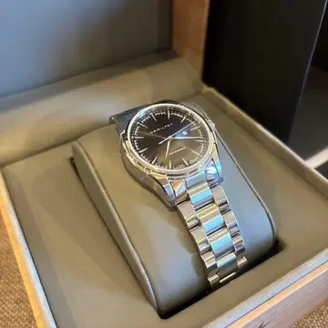 Hamilton 자동 와인딩 손목시계 블랙