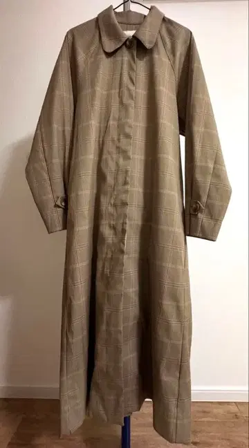 TODAYFUL 글렌체크 스탠드 칼라 트윌 코트