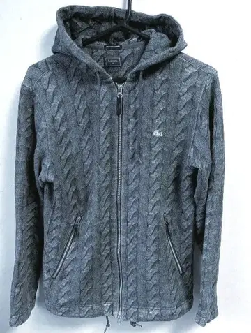 Lacoste 케이블 니트 후드 부착 후드티 사이즈 3 M 사이즈