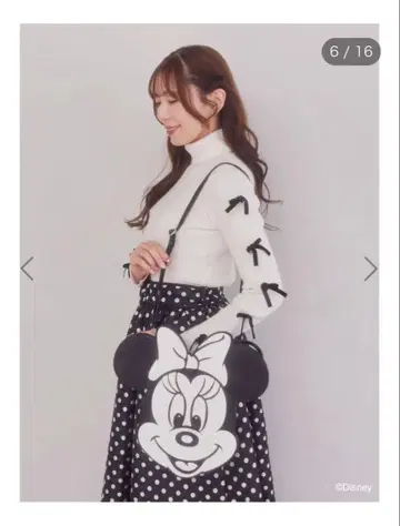 Areeam 미니 마우스 숄더백 3way