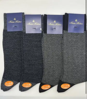 새상품 브룩스 브라더스 남성용 삭스 4족 세트 25~27cm