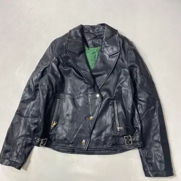 DAMA collection 인조 가죽 더블 라이더 자켓 L