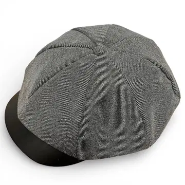 헌팅 캡 몰스킨 STORM BECKER L59cm 가죽 브림