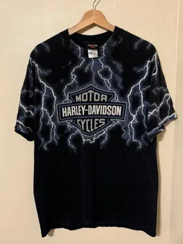 할리 데이비슨 라이트닝 썬더 티셔츠