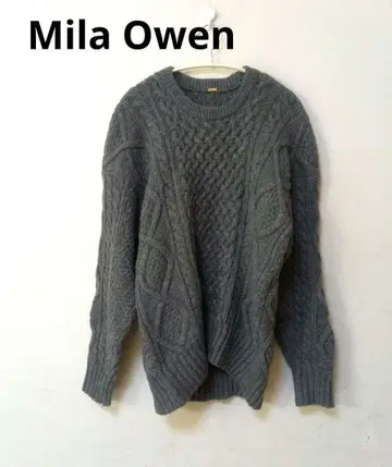 Mila Owen 실루엣 케이블 니트 겨울 트렌드 디자인 돌려입기
