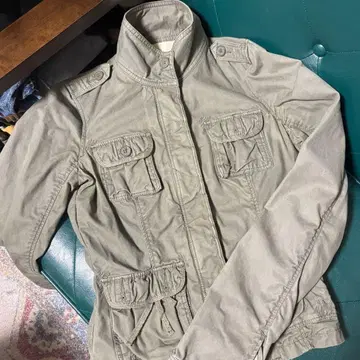 구제 앤티크 자켓 카키