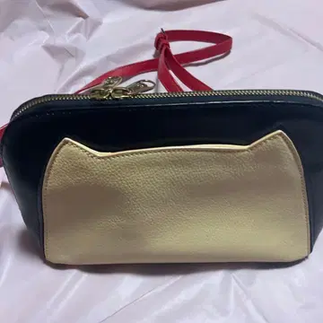 츠모리치사토 고양이 귀 디자인 숄더백