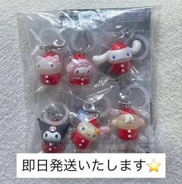 산리오 딸기 메지루시 액세서리 딸기 컴플리트 세트