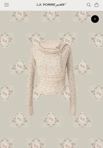 la pomme petit 상의 미사용 새상품