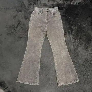 JEANASIS 블랙 플레어 데님