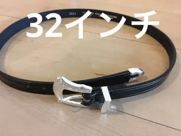 새상품 32인치 TORY leather western belt