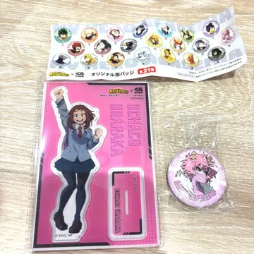 쿠라스시 나의 히어로 아카데미아 아크릴 스탠드 캔뱃지 MINAASHIDO