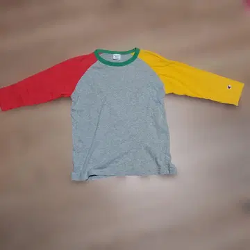 Champion M 래글런 슬리브 티셔츠