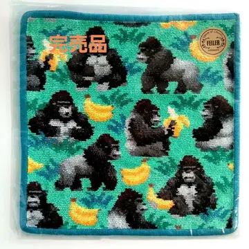 완판템 페이러 타월 손수건 우호호 고릴라