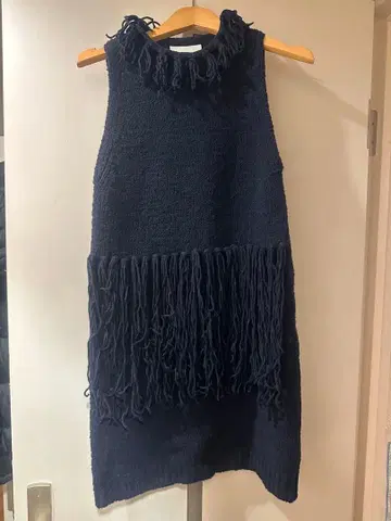 3.1 필립림 네이비 슬리브리스 원피스 S