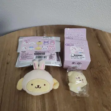 산리오 치이카와 시크릿 플로키 마스코트 참 헤어 클립