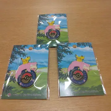 포켓몬 센터 카가와 오리지널 로고 핀즈 3개 2