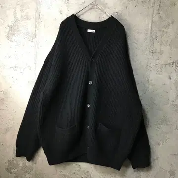 di67 구제 의류 스티븐 앨런 니트 가디건 블랙 90s Y2K