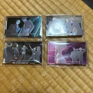 주술회전 팬파레 복권 아크릴 블록