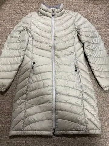 L.L.Bean 롱 라이트 다운 M 라이트 그레이