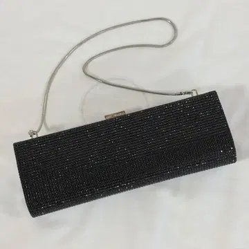 [ 새상품급 ] DANIEL SWAROVSKI 파티 백 블랙