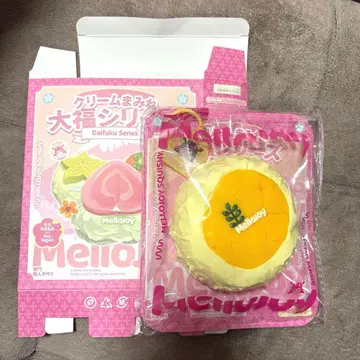 mellojoy 스퀴즈 망고 대형 복숭아