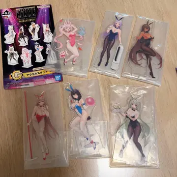 반다이 아크릴 스탠드 세트 6체