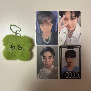 도영 네잎 키링 트레이딩 카드 스티커