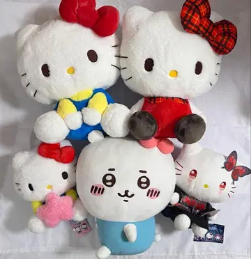 헬로키티 봉제 인형 묶음 판매