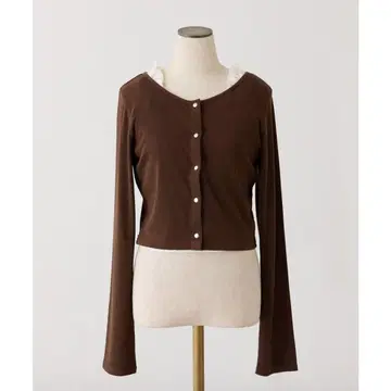 one of after another 브라운 가디건