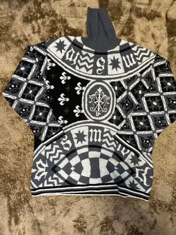 레어 니트 하이넥 ficce