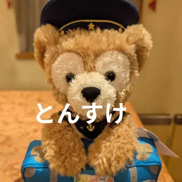 택 포함 새상품 봉제 인형 더피 20주년 디즈니씨