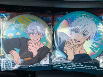 주술회전 세가 럭키 쿠지 고죠 사토루 G상 캔뱃지