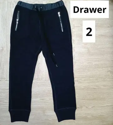 드로어 드로우 스트링 조거 팬츠 와플 드로어 2