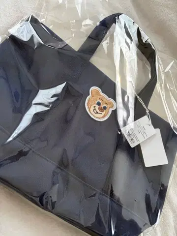 FEILER(페이러) 올드 테디 와펜 토트 네이비 L 사이즈