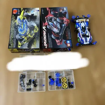 미니 사륜구동 3개 + 부품 세트