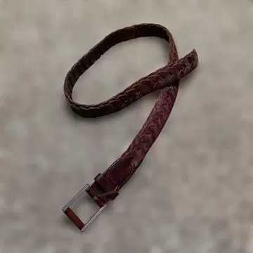 NIXON 가죽 웨빙 벨트