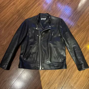Schott 더블 브레스트 라이더 자켓 XL
