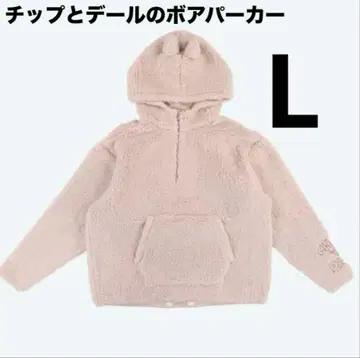 미사용품 택 포함 칩과 데일 보아 후드티 L 사이즈