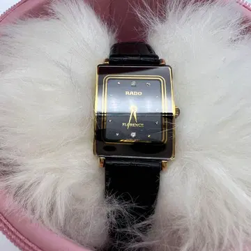 RADO 라도 아날로그 손목시계 블랙 2P 다이아