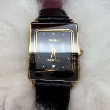 RADO 라도 아날로그 손목시계 블랙 2P 다이아