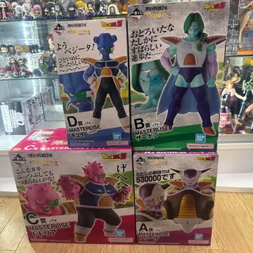 제일복권 드래곤볼 EX 공포!! 프리저 군 피규어 4체 세트