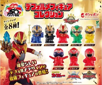 12 SD 피규어 컬렉션 2 슈퍼 전대 4종 가챠가챠