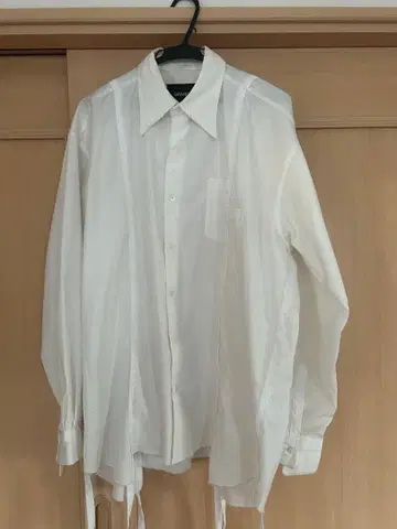 완판템 그랑 그랜시 GRANCY 데미지 도킹 디자인 셔츠 L 화이트