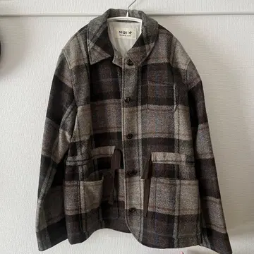 [ Malle chambre de charme ] 트위드 체크 자켓