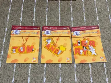 톰과 제리 해피 복권 액세서리 키링 3종