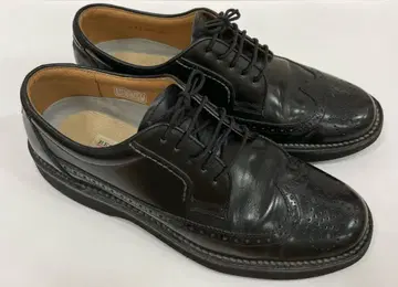 블랙 윙팁 슈즈