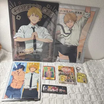 체인소 맨 덴지 키링 점프샵 클리어 파일 레제 편